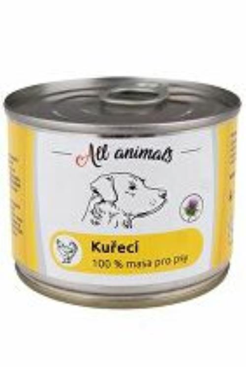 All Animals DOG Kuracie mleté mäso 200g + Množstevná zľava