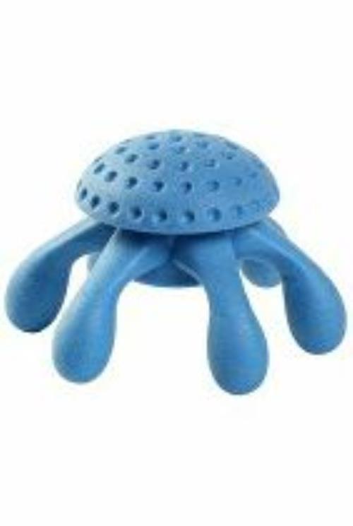 Hračkársky pes OCTUPUS MINI float. z TPR peny, modrá KW