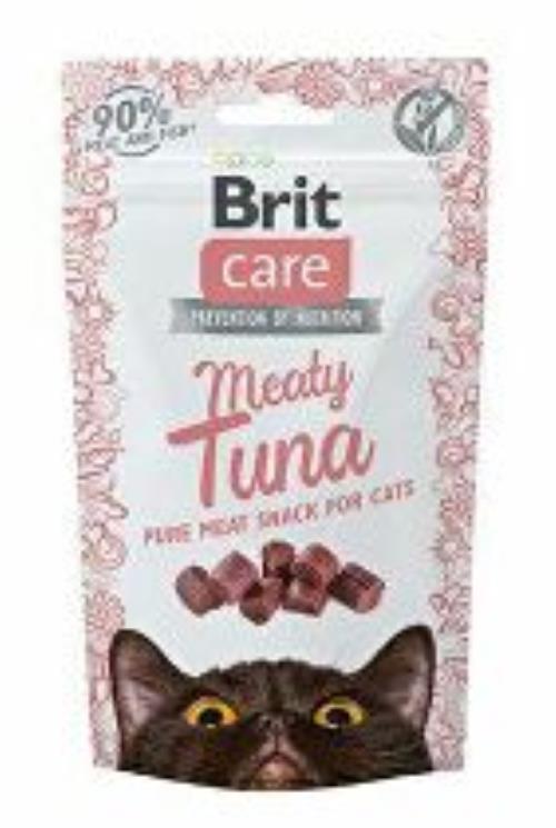 Brit Care Cat Snack Meaty Tuna 50g + Množstevná zľava