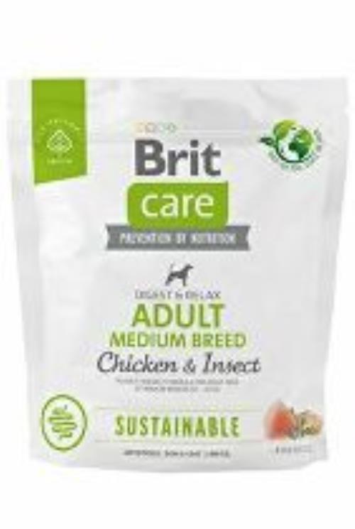 Brit Care Dog Sustainable Adult Medium Breed 1kg