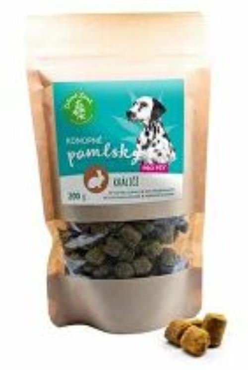 Konopná pochúťka pre psy králik 200g + Množstevná zľava