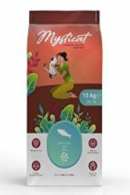 Kraftia MYSTICAT Adult ryba s ryžou 15kg