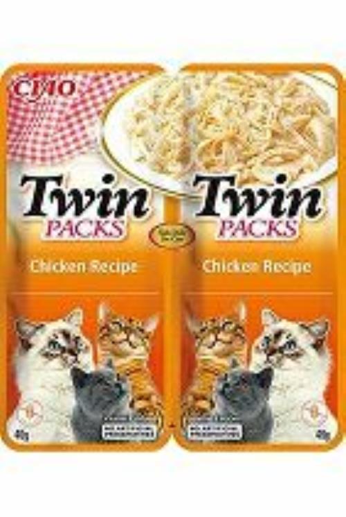 Churu Cat Twin Packs Kuracie mäso v bujóne 80g