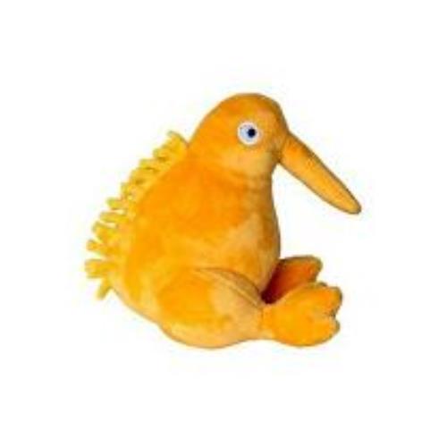 Hračka pre psov PLUSH plyšová, pískacia, oranžová 16cm Kiwi