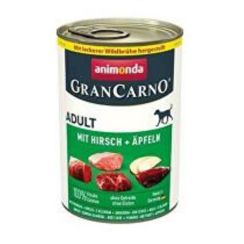 Animonda pes GRANCARNO konz. ADULT jelen/jablko 400g + Množstevná zľava