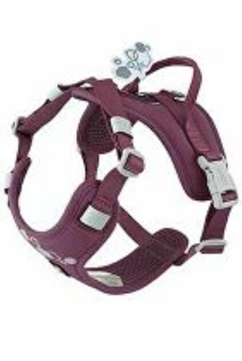 Postroj Hurtta Weekend Warrior II ECO baklažán 40-50 + miska zadarmo