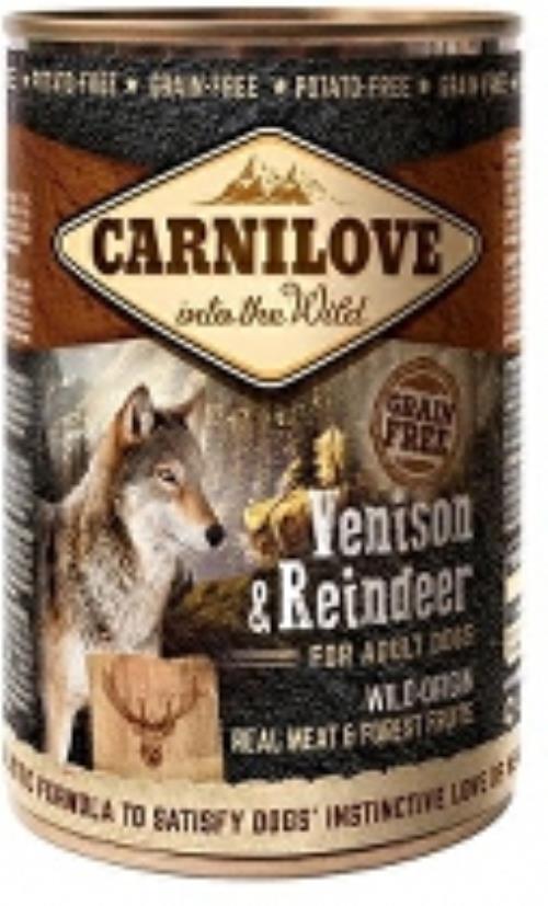 Carnilove Wild Meat Venison & Reindeer 400g + Množstevná zľava