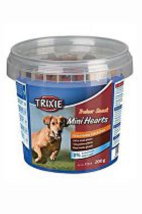Trixie Trainer snack Mini Hearts kuracie/jahňacie/losos 200g + Množstevná zľava