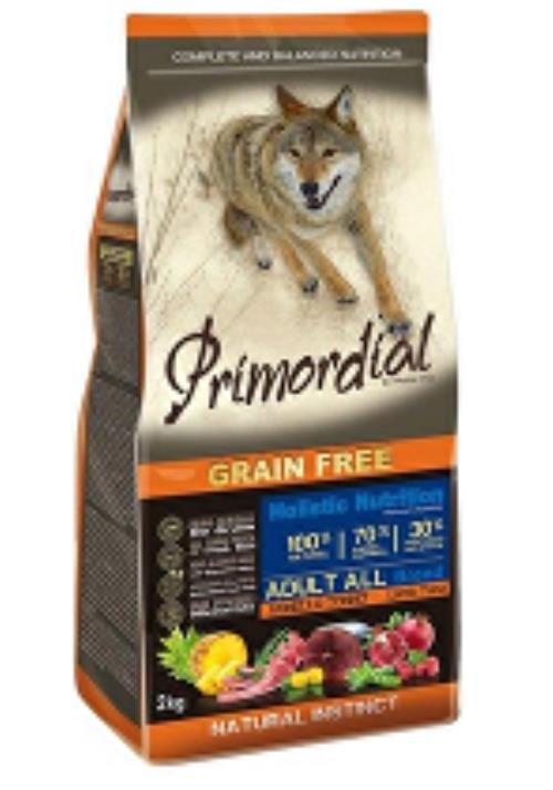 Primordial GF Adult Tuna Lamb 12kg