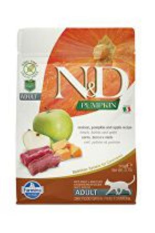 N&D Pumpkin CAT Venison & Apple 300g