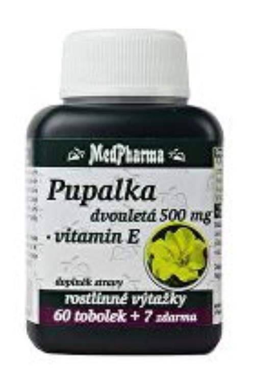 Púpava dvojročná + vit.E MedPharma 60tbl