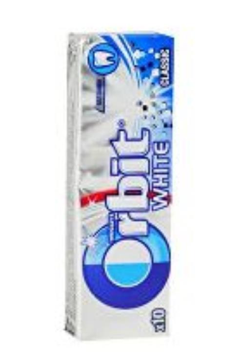 Žuvačky Orbit Classic White 10ks