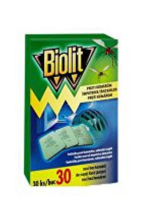 Biolit náhradné vankúšiky proti komárom 30ks