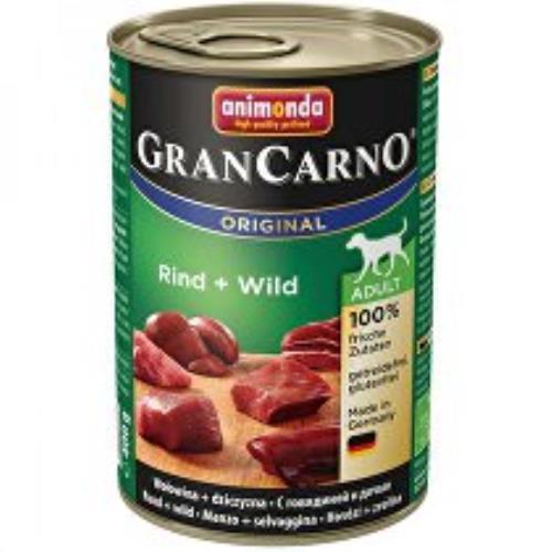 Animonda GRANCARNO cons. Hovädzie mäso pre dospelých 400g + Množstevná zľava