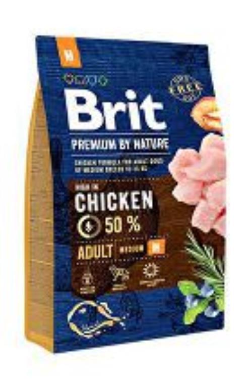 Brit Premium Dog by Nature Adult M 3kg