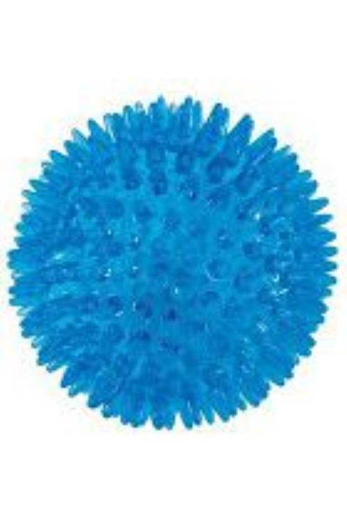 Hračka pre psov BALL TPR POP 8cm s tŕňmi tyrkysová Zolux VÝPREDAJ