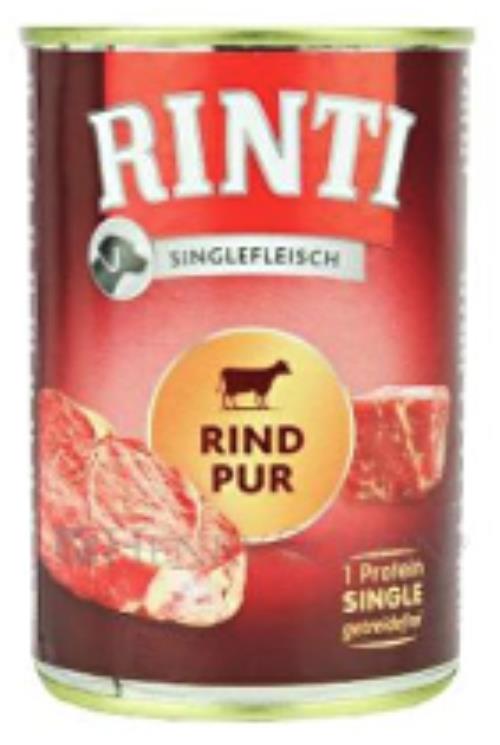 Rinti Dog konzerva Sensible PUR hovädzie 400g + Množstevná zľava