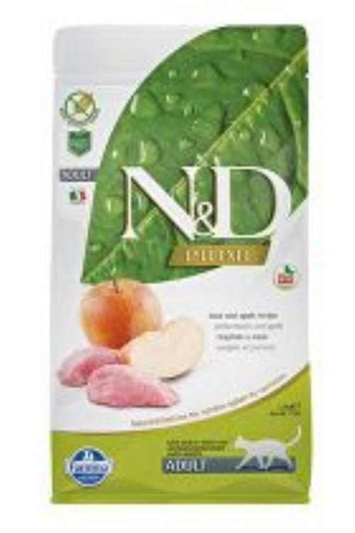 N&D PRIME CAT Adult Boar & Apple 1,5kg