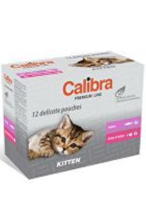 Calibra Cat pocket Premium Kitten multipack 12x100g