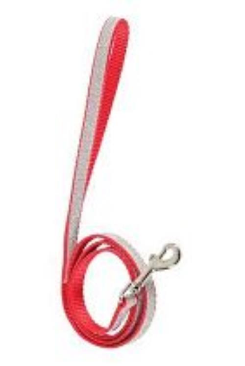 Vodítko pre mačky SHINY nylon červené 1m Zolux