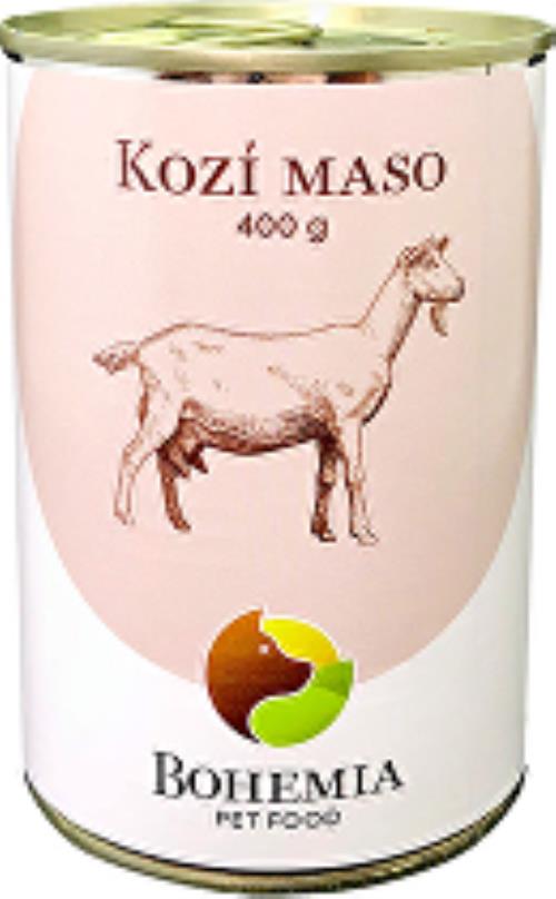 BOHEMIA Kozie mäso vo vlastnej šťave 400g + Množstevná zľava