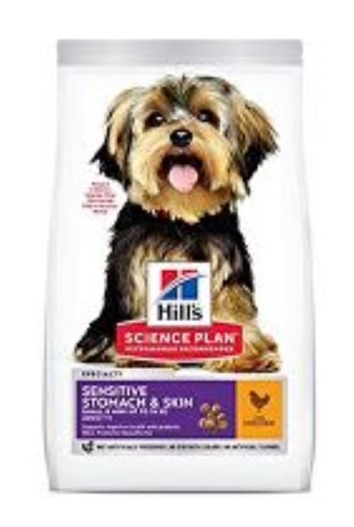 Hill's Can.Dry SP Sensitive Adult Small Chicken 1,5kg
