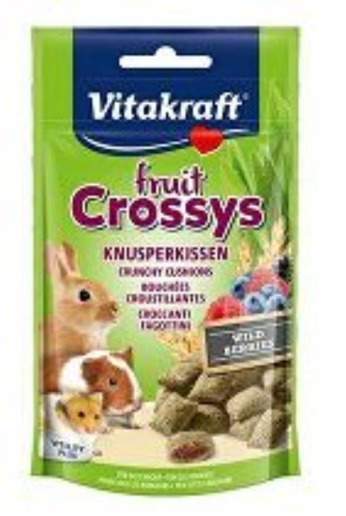 Vitakraft all Rodent poch. Crossys Wildberr 50g