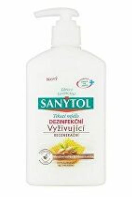 SANYTOL dezinfekčné vyživujúce mydlo 250 ml