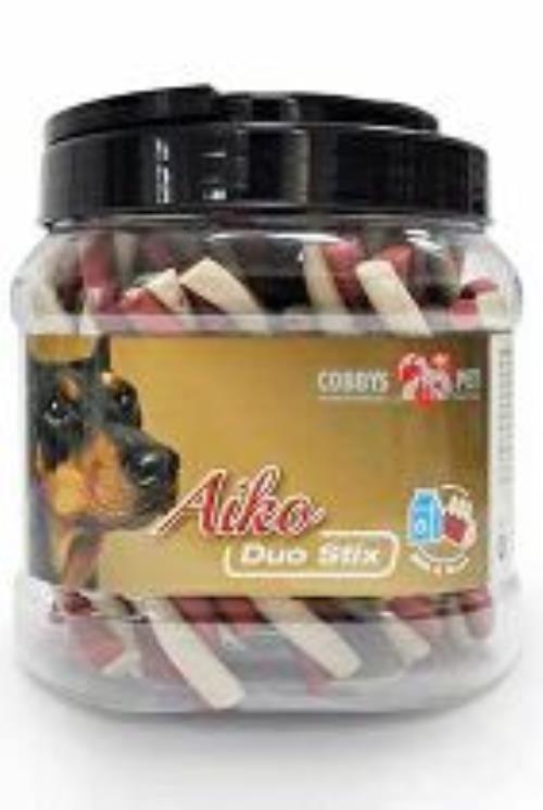 Pochúťka pre psov Duo Stix 12cm mlieko+hovädzie mäso 45 ks + Množstevná zľava