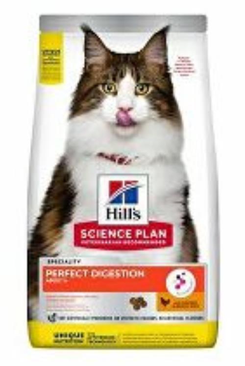 Hill's Fel. Suché SP Perfect Digestion Chick+Rice 7kg