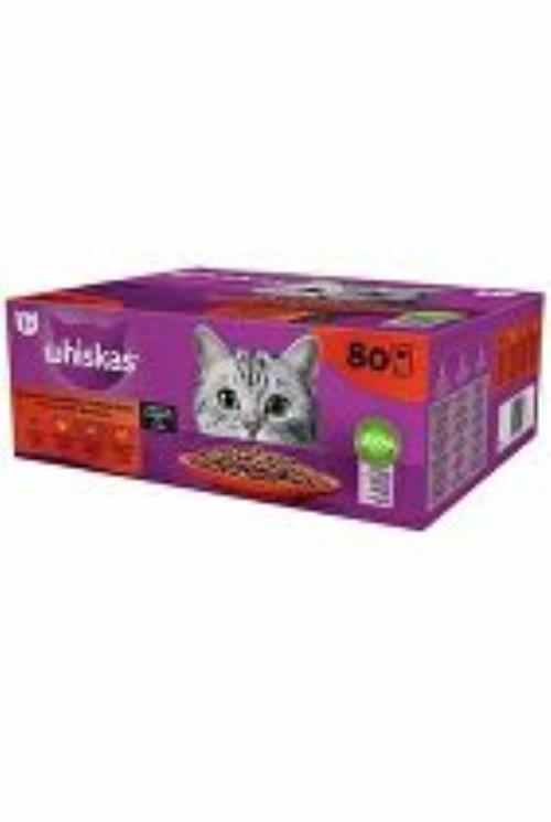 Kapsuly Whiskas. Jadro klas.výber š. 80x85g + Množstevná zľava