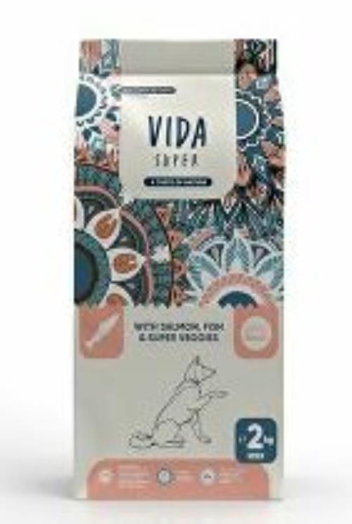 Kraftia VIDA SUPER DOG Adult M/L Losos a ryba 2kg