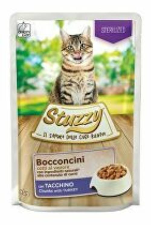 Stuzzy Cat Pocket Adult Sterilizovaný moriak 85G + Množstevná zľava