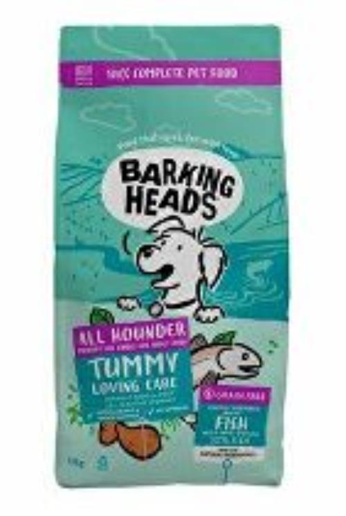 BARKING HEADS All Hounder Tummy Lovin' Care Fish 12kg