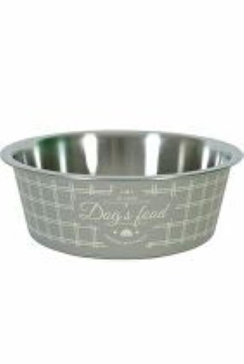 Nerezová miska pre psov FOOD DOG 1,7l hnedá Zolux