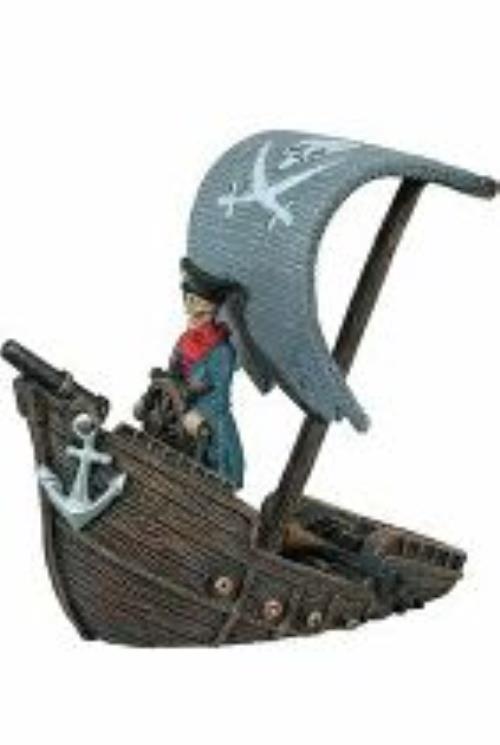 Akváriová dekorácia Pirátska loď 17cm Zolux
