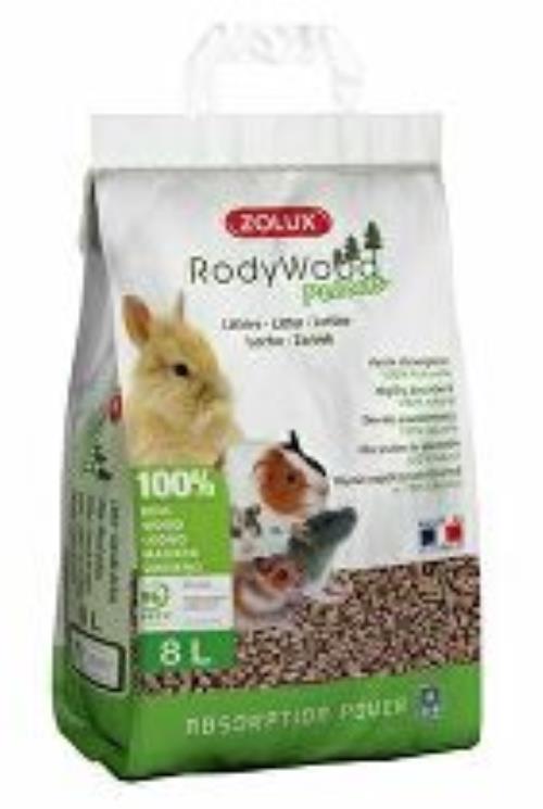 Podstielka RodyWood Pellets 8l Zolux