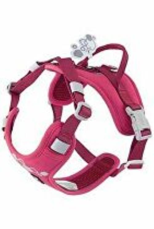 Postroj Hurtta Weekend Warrior II ECO ruby 45-60 + miska zadarmo