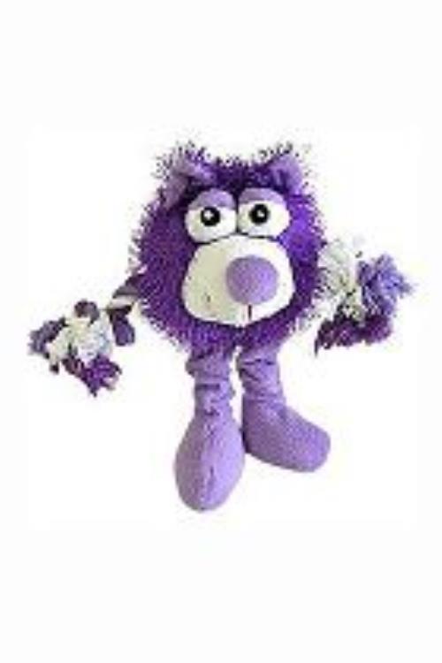 Hračka pes Trio Monster Friend fialový plyš 21cm