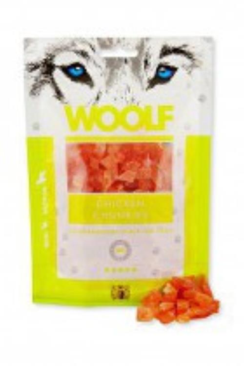 WOOLF pochúťka chicken chunkies 100g + Množstevná zľava