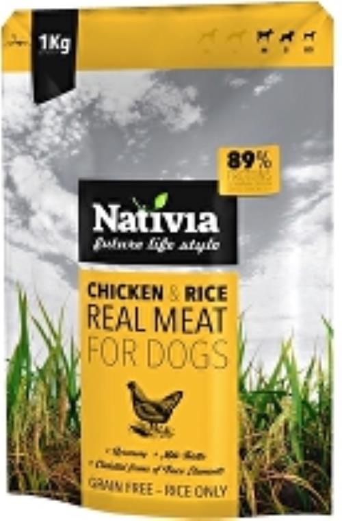 Nativia Real Meat Chicken&Rice 8kg
