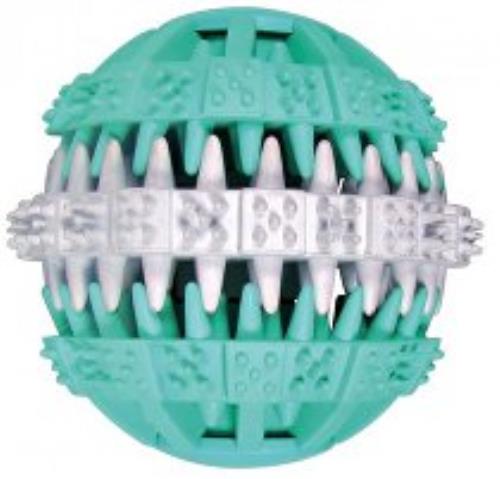 Hračka pre psov Dentafun Lopta s mätou Zelená/biela 6cm TR
