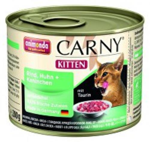Animonda nevýhody. Hydina/králík pre mačiatka 200g + Množstevná zľava