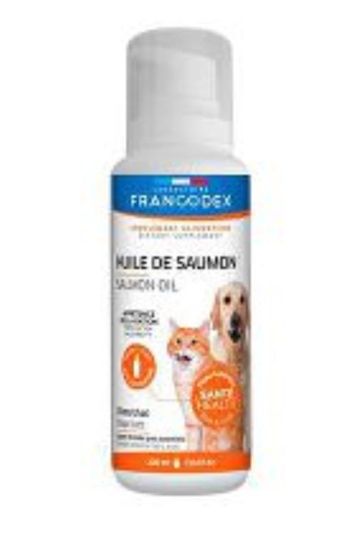 Francodex Lososový olej pre psov a mačky 200ml