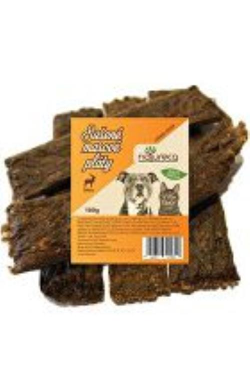 NATURECA pochúťka Mäsové taniere - jeleň, 100%mäso 100g + Množstevná zľava