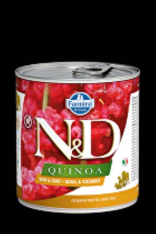 N&D DOG QUINOA Quail & Coconut 285g + Množstevná zľava