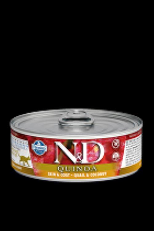 N&D CAT QUINOA Adult Quail & Coconut 80g + Množstevná zľava