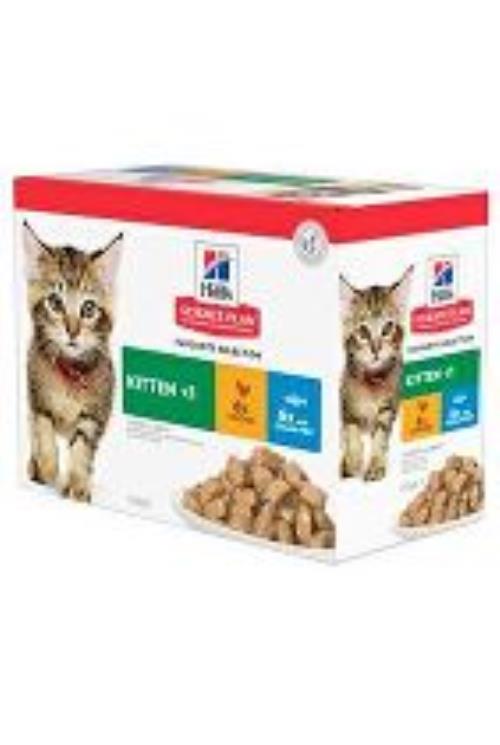 Hill's Fel. kapsa Kitten Chicken&Ocean fish (12x85g)