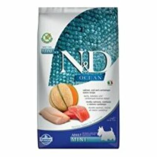 N&D OCEAN DOG Adult Mini Salmon & Cod & Melon 800g