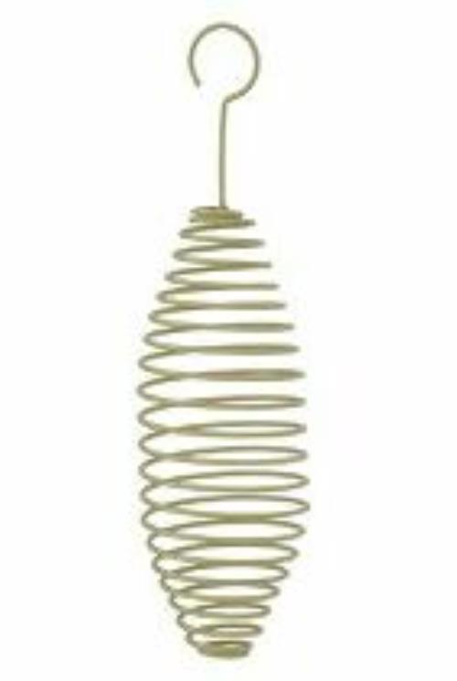 Vonkajší podávač SPIRAL na tučné gule kovový zelený 22cm Zolux